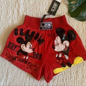 DIY by Panida upcycled sequin Shorts